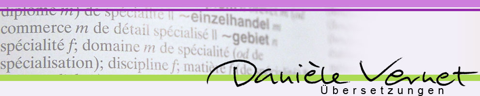 Danièle Vernet Übersetzungen