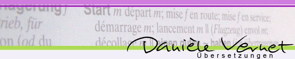 Danièle Vernet Übersetzungen