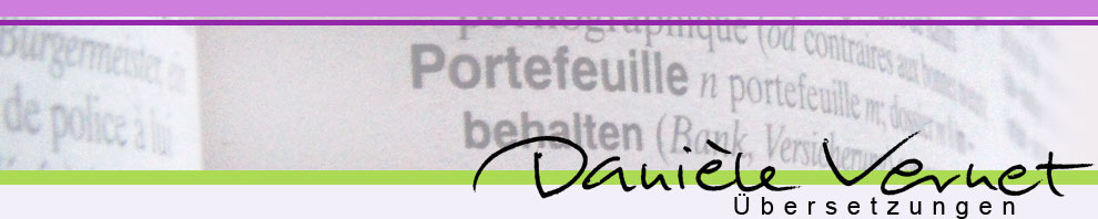 Danièle Vernet Übersetzungen